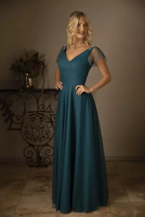 Petrol blue bridesmaid dresses sales